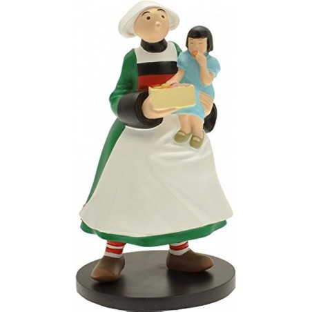 Plastoy - Figurine de collection - Bécassine et Loulotte - Résine 17 cm