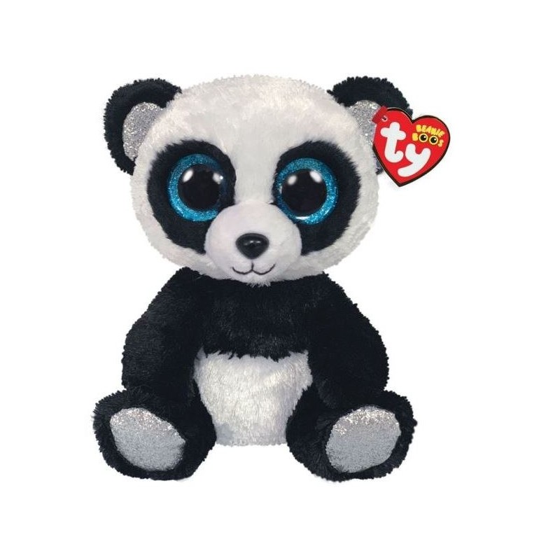 Peluche TY - Peluche 28 cm - Bamboo le panda