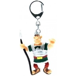 Plastoy - Figurine - 60420 - Astérix - Porte clé - Légionnaire romain avec lance