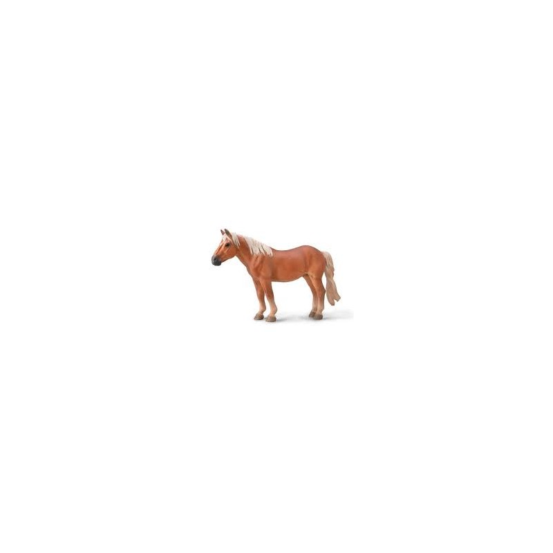 DAM - Figurine de collection - Collecta - Chevaux - Noriker Jument Marron - 1:20