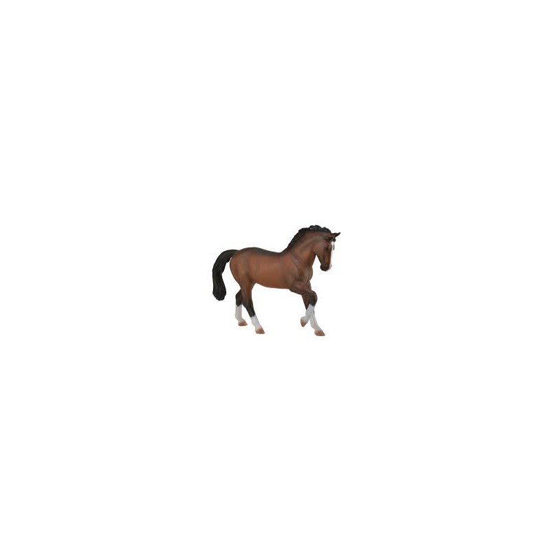 DAM - Figurine de collection - Collecta - Chevaux - Etalon Warmblood Bai - (XL)