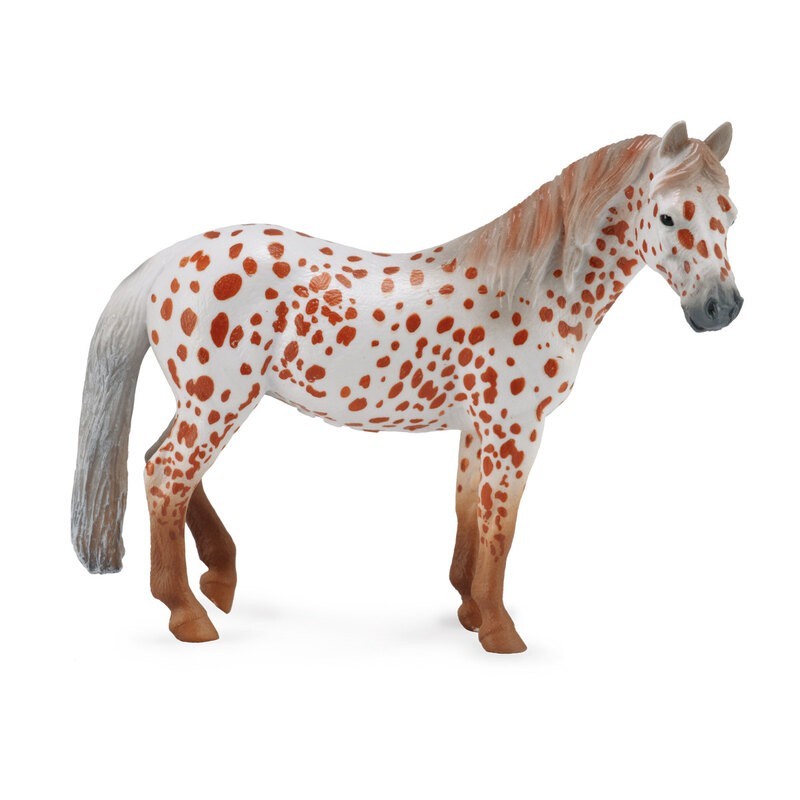 DAM - Figurine de collection - Collecta - Chevaux - Jument Poney Léopard- (XL)