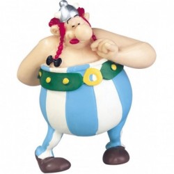 Plastoy - Figurine - 60546 - Astérix - Obélix avec bouquet de fleurs