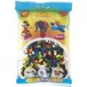 Hama - Perles - 201-66 - Taille Midi - Sachet 3000 perles mélange 6 couleurs