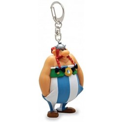 Plastoy - Figurine - 60590 - Astérix - Porte clé - Obélix avec les mains dans les poches