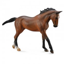 DAM ? Figurine de collection - Collecta - Chevaux - Jument Pur Sang Bai - 1:12