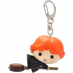 Plastoy - Figurine - 60692 - Harry Potter - Porte clé Chibi - Ron sur son balai