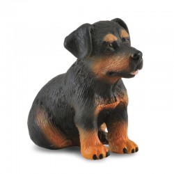 DAM ? Figurine de collection - Collecta - Chiens et Chats - Chiot Rottweiler - (S)