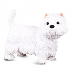 DAM ? Figurine de collection - Collecta - Chiens et Chats - Terrier Blanc - (M)