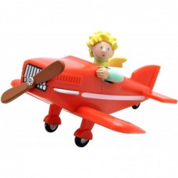 Plastoy - Figurine - 61029 - Le Petit Prince dans son avion rouge