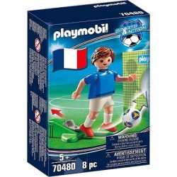 Playmobil - 70480 - Sport et action - Joueur de foot français
