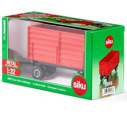 Siku - 2898 - Véhicule miniature - Remorque 2 essieux