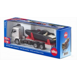 Siku - 2715 - Véhicule miniature - Camion MAN avec bateau à moteur hors-bord