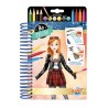 Partner - Sketchbook - Carnet de mode - Tenues rock