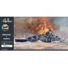 Heller - Maquette de bateau - Starter Kit - Bismarck et Tirpitz twinset