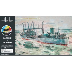 Heller - Maquette de bateau - Starter Kit - La Seine et la Saone Twinset