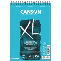 Canson - Beaux arts - Bloc de papier XL Aquarelle - 20 feuilles - A5 - 300g/m2