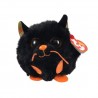 Peluche TY - Puffies 10 cm - Mystic le chat noir