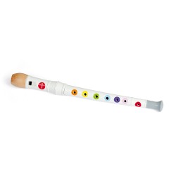 Janod - Instrument de musique - Flute à bec confetti en bois