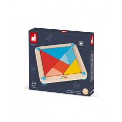 Janod - Jeu en bois - Tangram