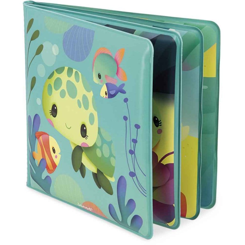 Janod - Livre de bain - La vie magique des tortues