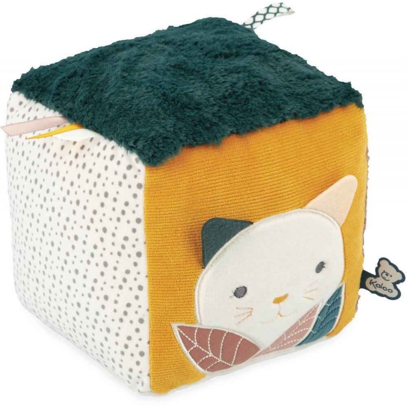 Kaloo - Premier âge - Mon cube peluche sensoriel