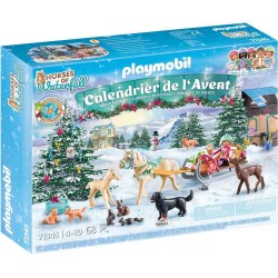 Playmobil - 71345 - Calendrier de l'Avent - Les chevaux de Waterfall - Equestre