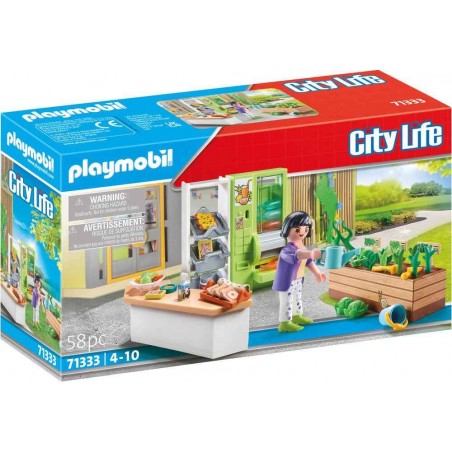 Playmobil - 71333 - City Life - Boutique de l'école