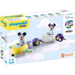 Playmobil - 71320 - 1.2.3 - Disney - Train des nuages de Mickey et Minnie