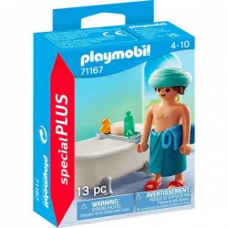 Playmobil - 71167 - Spécial Plus - Homme avec baignoire