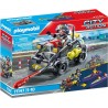 Playmobil - 71147 - City Action - Quad transformable de bandit