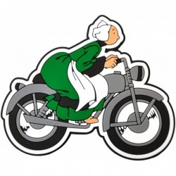 Plastoy - Figurine - 70202 - Magnet - Bécassine sur sa moto