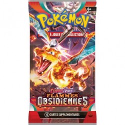 Asmodee - Cartes à collectionner - Pokemon - Booster Flammes Obsidiennes