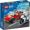 Lego - 60392 - City - La course poursuite de la moto de police