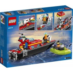 Lego - 60373 - City - Le bateau de sauvetage des pompiers