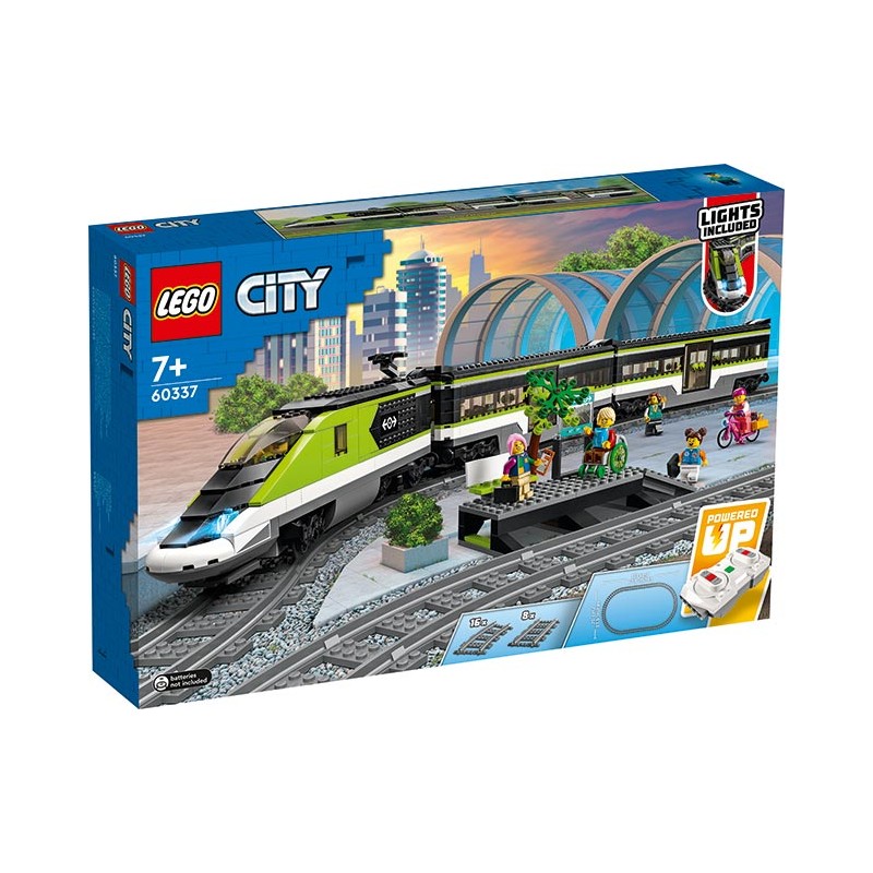 Lego - 60337 - City - Le train de voyageurs à grande vitesse TGV