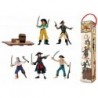 Plastoy - Figurine - 70386 - Tubo 6 figurines - Les pirates