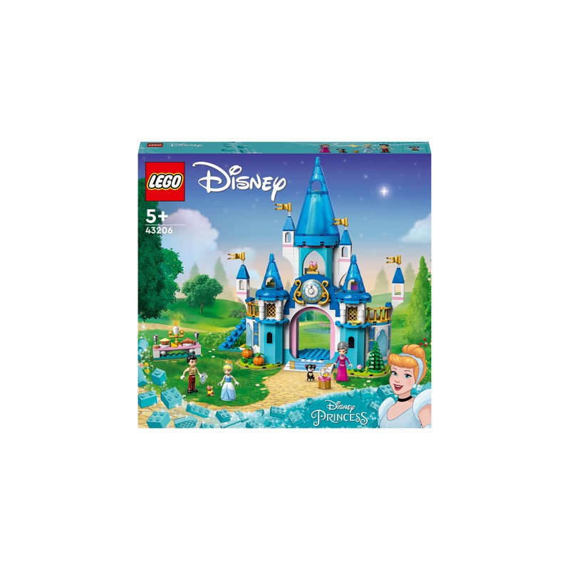 Lego - 43206 - Disney Princess - Le château de Cendrillon et du Prince Charmant