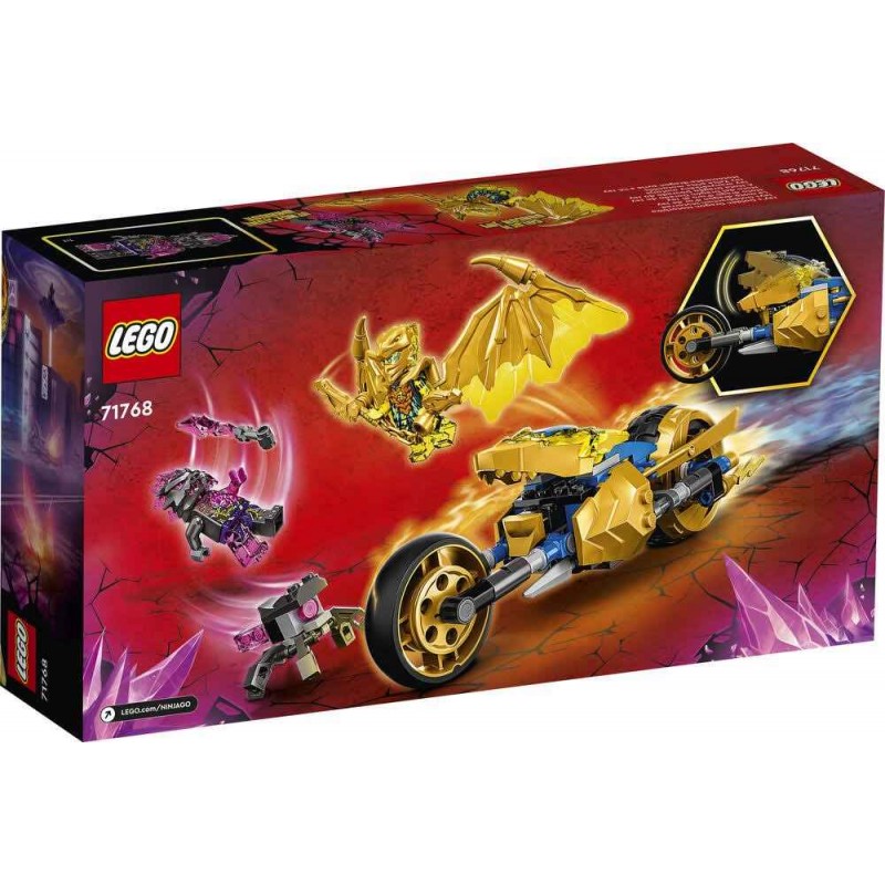 Lego - 71768 - Ninjago - La moto dragon d'or de Jay