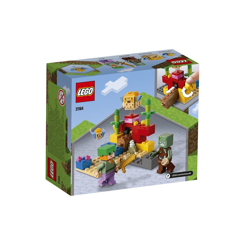 Lego - 21164 - Minecraft - Le récif corallien