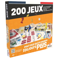 Ducale - Jeu de société - Coffret de 200 jeux avec cartes, plateaux et accessoires