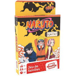 Naruto - Jeu de familles - 3 en 1