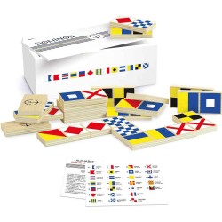 Vilac - Jeu de société - Dominos marine nationale