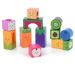 Vilac - Mes premiers jeux - Cubes sonores Fruits