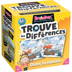 Brainbox - Jeu de société - Trouve les différences - Nature