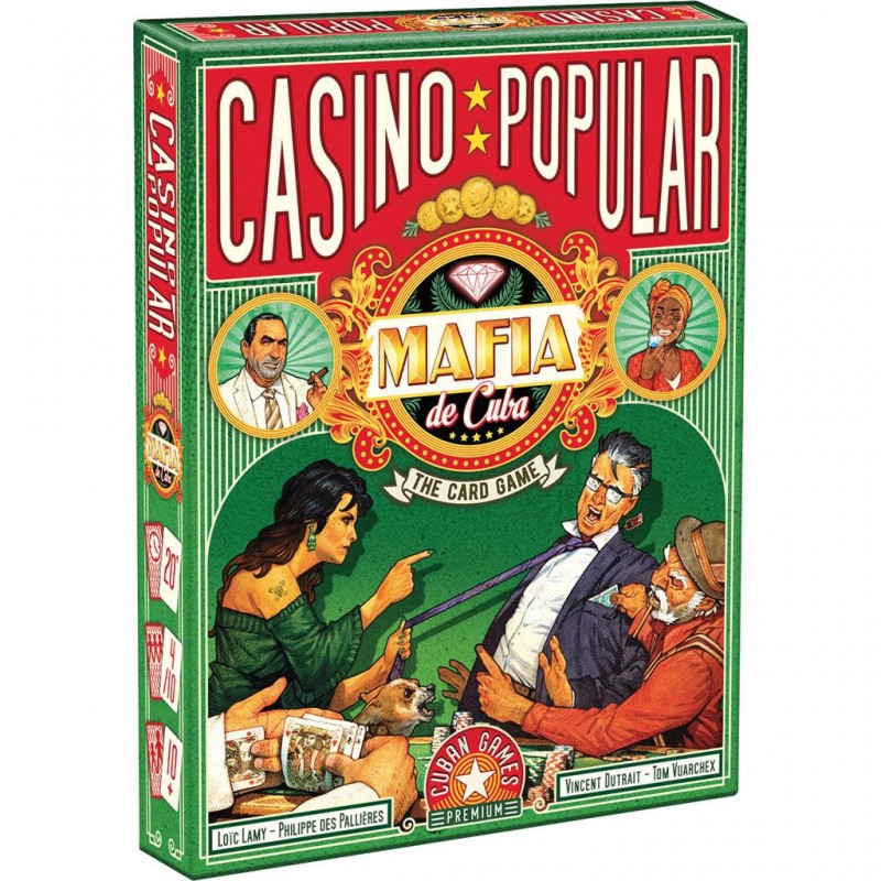 Asmodee - Jeu de société - Mafia de Cuba - Casino Popular