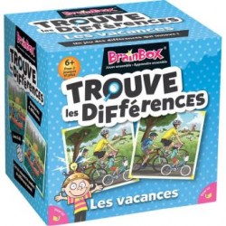 Brainbox - Jeu de société - Trouve les différences - Vacances