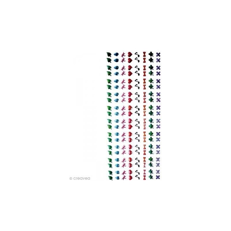 Pierres Époxy Adhésives - Pochette De 160