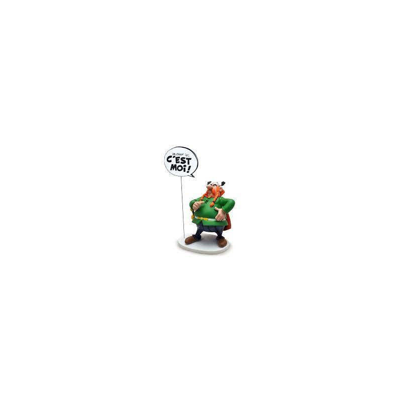 Plastoy - Figurine - 000362 - Astérix Collection bulle - Abraracourcix le chef