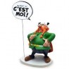 Plastoy - Figurine - 000362 - Astérix Collection bulle - Abraracourcix le chef